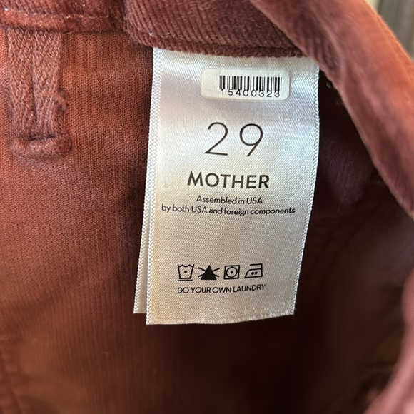 Mother The Cord Patch Pocket Roller Jeans - Picture 8 of 9